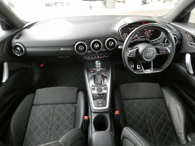 TTクーペ 40TFSI S line パッケージ コンフォートパッケージ マトリクスLEDヘッドライト クルーズコントロール  TVチューナー(3枚目)