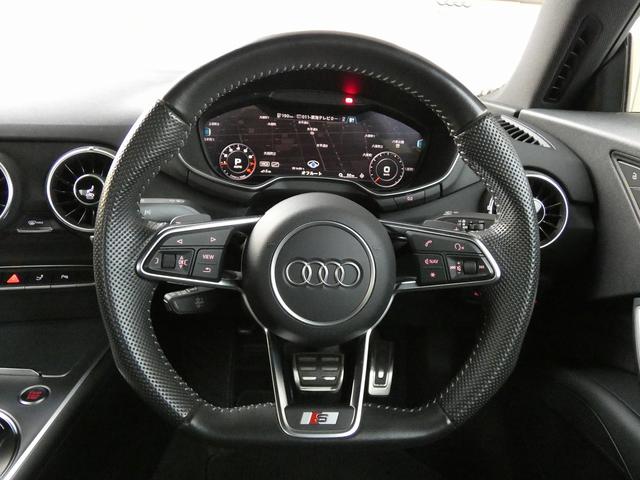 TTクーペ 40TFSI S line パッケージ コンフォートパッケージ マトリクスLEDヘッドライト クルーズコントロール  TVチューナー(14枚目)