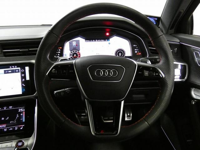 ＲＳ６アバント パフォーマンス ベースグレード　ブラックＡｕｄｉｒｉｎｇｓ＆カーボングロスブラックスタイリングパッケージ　Ｂａｎｇ＆Ｏｌｕｆｓｅｎ３Ｄアドバンストサウンドシステム　ＲＳスポーツエキゾーストシステム　ブレーキキャリパーレッド　エアサス（13枚目）