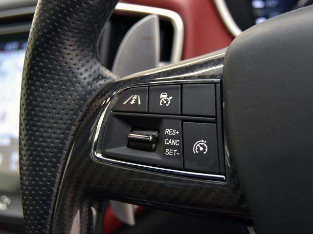 ギブリ グランスポーツ OP137 21inAW ドリルドナチュラルレザーロッソ 電動SR カーボンインテリアトリム Fベンチレーター ツーリングPKG 前後シートH スポーツステアリングホイールカーボンインサート ACC(17枚目)