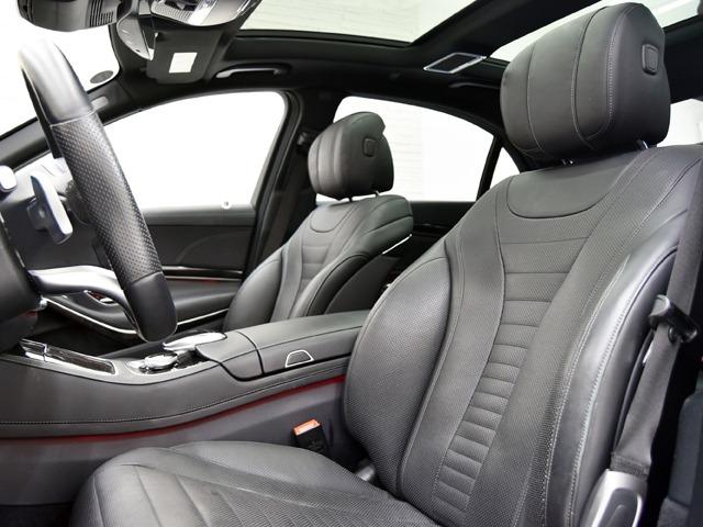 Ｓクラス Ｓ５６０　４マチックロング　スポーツリミテッド　特別仕様車　パノラマＳＲ　ＡＭＧ２０ｉｎＡＷ　黒革　前後シートＨ＆ベンチレーター　ブルメスター　３６０°カメラ　レーダーセーフティＰＫＧ　ＡＭＧスタイリングＰＫＧ　エアバランスＰＫＧ　ヘッドアップＤ（7枚目）