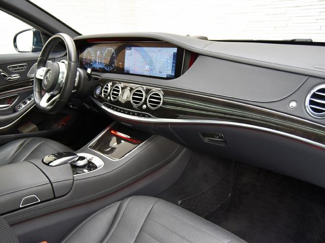 Ｓクラス Ｓ５６０　４マチックロング　スポーツリミテッド　特別仕様車　パノラマＳＲ　ＡＭＧ２０ｉｎＡＷ　黒革　前後シートＨ＆ベンチレーター　ブルメスター　３６０°カメラ　レーダーセーフティＰＫＧ　ＡＭＧスタイリングＰＫＧ　エアバランスＰＫＧ　ヘッドアップＤ（8枚目）