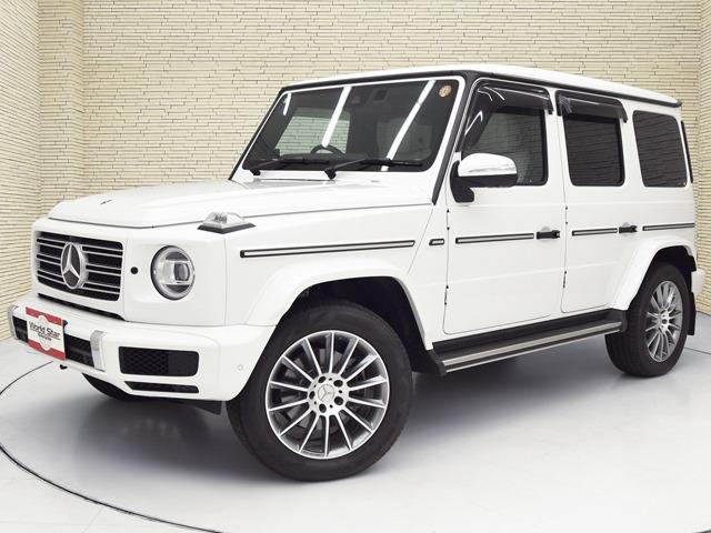 Ｇクラス Ｇ４００ｄ　ＡＭＧライン　マヌファクトゥーアプログラム　ＯＰ３２３　白革　Ｆベンチレーター　ラグジュアリーＰＫＧ　アダプティブダンピングシステム　ボディ同色スペアタイヤリング　ＡＭＧ２０ｉｎＡＷ　ブルメスター　レーダーセーフティＰＫＧ　前後シートＨ　ＡＣＣ（3枚目）