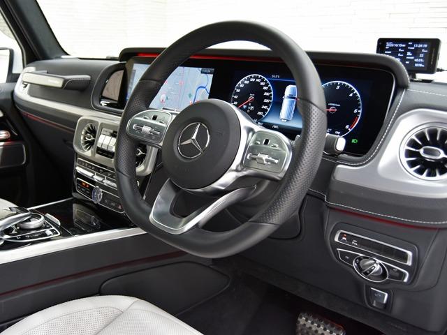 Ｇクラス Ｇ４００ｄ　ＡＭＧライン　マヌファクトゥーアプログラム　ＯＰ３２３　白革　Ｆベンチレーター　ラグジュアリーＰＫＧ　アダプティブダンピングシステム　ボディ同色スペアタイヤリング　ＡＭＧ２０ｉｎＡＷ　ブルメスター　レーダーセーフティＰＫＧ　前後シートＨ　ＡＣＣ（24枚目）