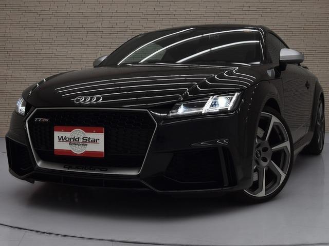 ＴＴ ＲＳクーペ ベースグレード　２０ｉｎＡＷ　アシスタンスＰＫＧ　黒革　ＦシートＨ　マトリクスＬＥＤヘッドライト　サイド／レーンアシスト　センターアームレスト　ＭＭＩナビＴＶ　マグネティックライド　クルーズコントロール　禁煙（5枚目）