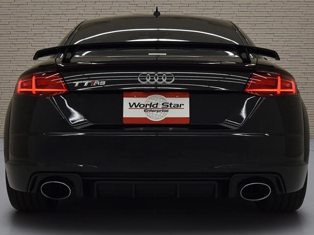 ＴＴ ＲＳクーペ ベースグレード　２０ｉｎＡＷ　アシスタンスＰＫＧ　黒革　ＦシートＨ　マトリクスＬＥＤヘッドライト　サイド／レーンアシスト　センターアームレスト　ＭＭＩナビＴＶ　マグネティックライド　クルーズコントロール　禁煙（6枚目）