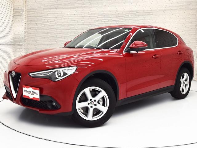ステルヴィオ ２．２ターボ　ディーゼルＱ４スプリント　赤革　ＦシートＨ　ＡＣＣ　前後Ｐセンサー＆Ｂカメラ　ステアリングＨ　１８ｉｎＡＷ　レーンキープ　メモリー付パワーシート　ブラインドスポット　パワーテールゲート　バイキセノンヘッドライト　禁煙（3枚目）