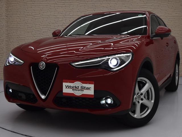 ステルヴィオ ２．２ターボ　ディーゼルＱ４スプリント　赤革　ＦシートＨ　ＡＣＣ　前後Ｐセンサー＆Ｂカメラ　ステアリングＨ　１８ｉｎＡＷ　レーンキープ　メモリー付パワーシート　ブラインドスポット　パワーテールゲート　バイキセノンヘッドライト　禁煙（5枚目）