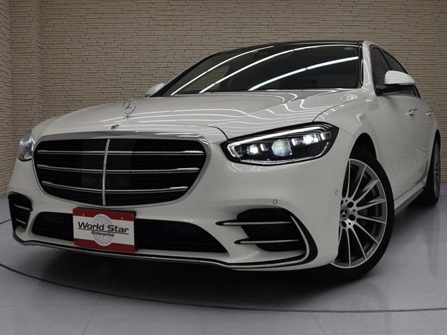 Sクラス S500 4マチックロング AMGライン OP259 リアコンフォートPKG ドライバーズPKG ARヘッドアップD 3DコックピットD ベージュレザー 前後シートH&ベンチレーター エアバランスPKG パノラマSR AMG20inAW 禁煙(5枚目)