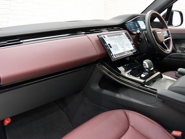 レンジローバースポーツ ダイナミックSE D300 22inAW パノラマSR clearsightインテリアリアビューミラー 20wayFシート プレミアムキャビンライティング ディープガーネット/エボニーレザー 22inフルサイズスペアホイール(10枚目)