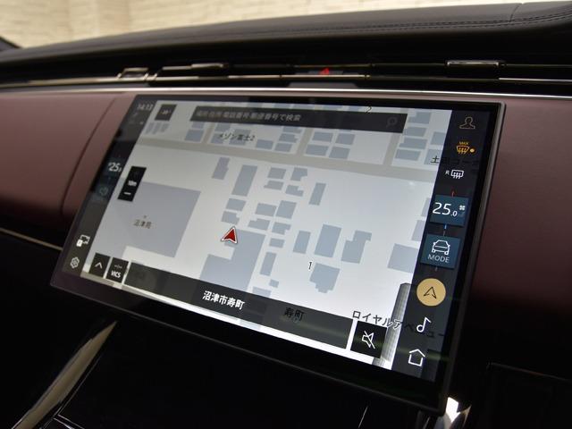 レンジローバースポーツ ダイナミックSE D300 22inAW パノラマSR clearsightインテリアリアビューミラー 20wayFシート プレミアムキャビンライティング ディープガーネット/エボニーレザー 22inフルサイズスペアホイール(16枚目)