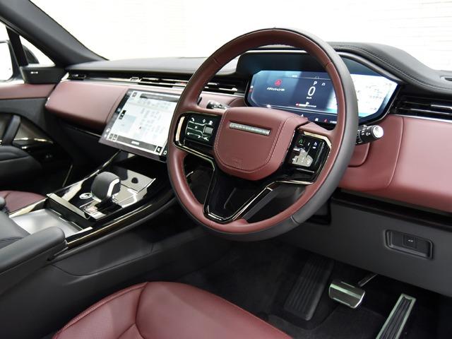 レンジローバースポーツ ダイナミックSE D300 22inAW パノラマSR clearsightインテリアリアビューミラー 20wayFシート プレミアムキャビンライティング ディープガーネット/エボニーレザー 22inフルサイズスペアホイール(25枚目)