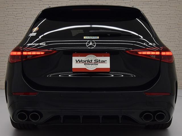 Ｃクラスステーションワゴン Ｃ４３　４マチック　パノラマＳＲ　３６０°カメラ　ＡＭＧ１９ｉｎＡＷ　黒革　ＦシートＨ＆ベンチレーター　ブルメスター　レーダーセーフティＰＫＧ　パワートランク　ＡＭＧエクステリア　メモリー付パワーシート　ヘッドアップＤ（6枚目）
