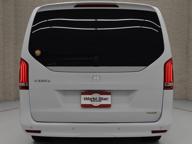 Vクラス V220d アバンギャルド ロング AMGライン OP223 EXCP パノラマSR AMG19inAW 黒革 ブルメスター 1/2列目シートH 2列目ベンチレーター レーダーセーフティPKG 360°カメラ メモリー付パワーシート ACC 禁煙(6枚目)