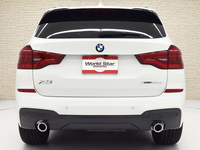 Ｘ３ ｘＤｒｉｖｅ　２０ｄ　Ｍスポーツハイラインパッケージ　２０ｉｎＡＷ　コニャックレザー　前後シートＨ　サラウンドビューカメラ　ヘッドアップＤ　ＭエアロダイナミクスＰＫＧ　Ｐアシスト＋　ドライビングアシスト＋　オートマチックテールゲート　コンフォートアクセス（4枚目）