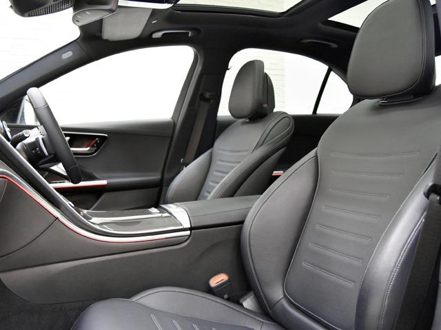 Ｃクラス Ｃ２００アバンギャルド　ＡＭＧライン　ＯＰ１３１　レザーＥＸＣＰ　パノラマＳＲ　リアアクスルステアリング　ベーシックＰＫＧ　ヘッドアップＤ　黒革　ＦシートＨ　ＡＭＧ１８ｉｎＡＷ　３６０°カメラ　メモリー付パワーシート　パワーテールゲート（7枚目）