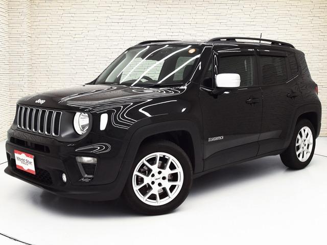 ジープ・レネゲード リミテッド 黒革 シートH ACC リアPセンサー&Bカメラ 17inAW ハロゲンヘッドライト ユーコネクトナビTV ステアリングH パワーシート ドラレコ(3枚目)