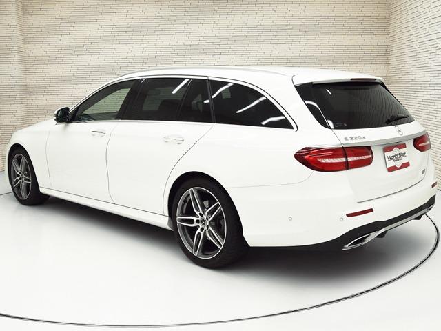 Eクラスステーションワゴン E220dステーションワゴンアバンギルドAMGライン エクスクルーシブPKG AMG19inAW 黒革 前後シートH ブルメスター エアバランスPKG レーダーセーフティPKG 360°カメラ パワーテールゲート メモリー付パワーシート ヘッドアップD(2枚目)