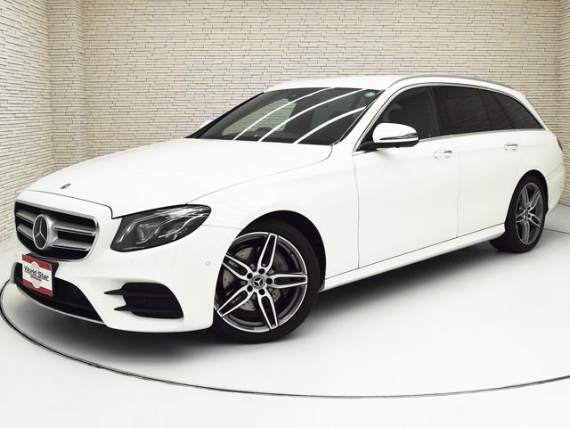 Eクラスステーションワゴン E220dステーションワゴンアバンギルドAMGライン エクスクルーシブPKG AMG19inAW 黒革 前後シートH ブルメスター エアバランスPKG レーダーセーフティPKG 360°カメラ パワーテールゲート メモリー付パワーシート ヘッドアップD(3枚目)