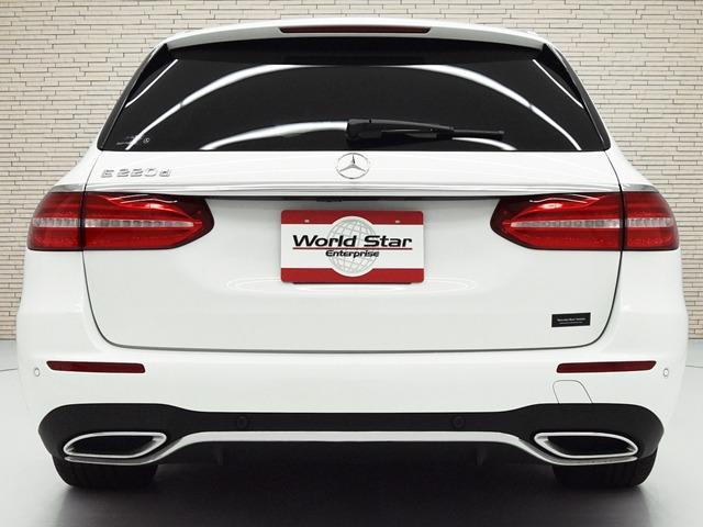 Eクラスステーションワゴン E220dステーションワゴンアバンギルドAMGライン エクスクルーシブPKG AMG19inAW 黒革 前後シートH ブルメスター エアバランスPKG レーダーセーフティPKG 360°カメラ パワーテールゲート メモリー付パワーシート ヘッドアップD(4枚目)