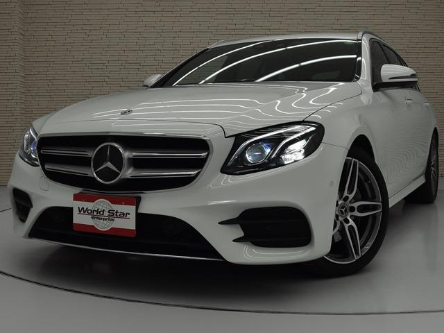 Eクラスステーションワゴン E220dステーションワゴンアバンギルドAMGライン エクスクルーシブPKG AMG19inAW 黒革 前後シートH ブルメスター エアバランスPKG レーダーセーフティPKG 360°カメラ パワーテールゲート メモリー付パワーシート ヘッドアップD(5枚目)
