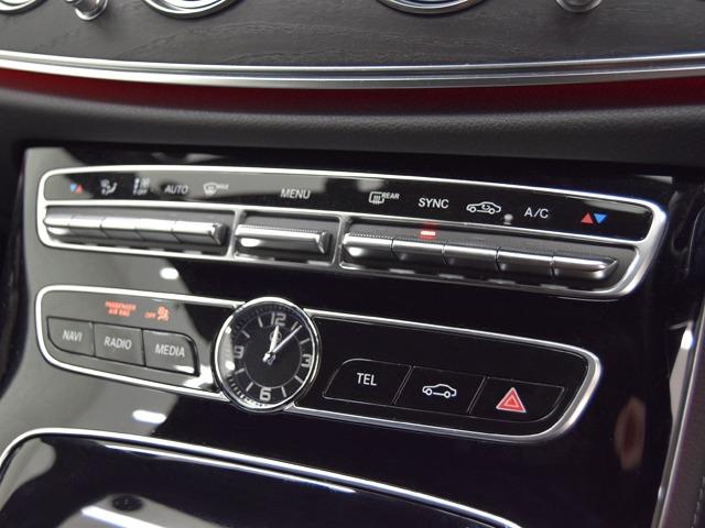 Eクラスステーションワゴン E220dステーションワゴンアバンギルドAMGライン エクスクルーシブPKG AMG19inAW 黒革 前後シートH ブルメスター エアバランスPKG レーダーセーフティPKG 360°カメラ パワーテールゲート メモリー付パワーシート ヘッドアップD(18枚目)