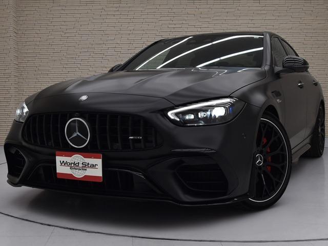 Cクラス C63 S E パフォーマンス AMGカーボンPKG OP106 AMGパフォーマンスPKG パノラマSR 黒革 FシートH&ベンチレーター ブルメスター AMGカーボンファイバーインテリアトリム レーダーセーフティPKG AMG20inAW ACC(5枚目)