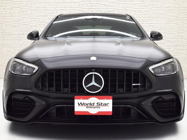 Cクラス C63 S E パフォーマンス AMGカーボンPKG OP106 AMGパフォーマンスPKG パノラマSR 黒革 FシートH&ベンチレーター ブルメスター AMGカーボンファイバーインテリアトリム レーダーセーフティPKG AMG20inAW ACC(7枚目)