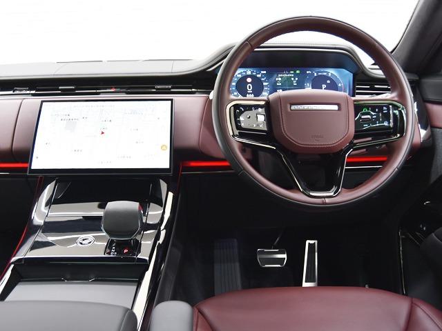 レンジローバースポーツ オートバイオグラフィー D300 OP145 ディプロイアブルサイドステップ ブラックエクステリアP 23inAW ガーネット/エボニーレザー パノラマSR 22way電動Fシート メリディアン ダイナミックエアサス 4ゾーンAC(12枚目)