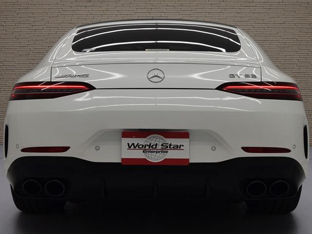 GT 4ドアクーペ 53 4マチック+ AMGダイナミック+PKG OP213 パノラミックルーフ AMG21inAW フルレザー仕様 黒革 AMGパフォーマンスシート 前後シートH ブルメスター Fベンチレーター レーダーセーフティPKG エアバランスPKG 禁煙(6枚目)