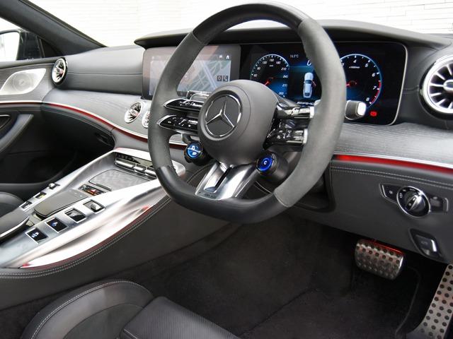 GT 4ドアクーペ 53 4マチック+ AMGダイナミック+PKG OP213 パノラミックルーフ AMG21inAW フルレザー仕様 黒革 AMGパフォーマンスシート 前後シートH ブルメスター Fベンチレーター レーダーセーフティPKG エアバランスPKG 禁煙(11枚目)