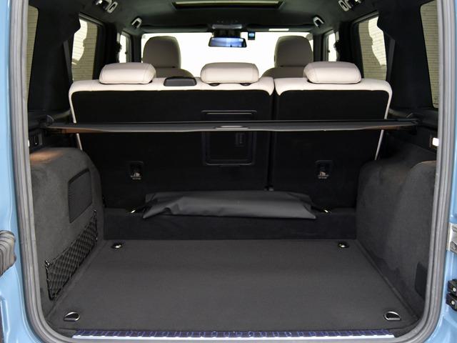 Gクラス G400d マヌファクトゥーアエディション 特別仕様車 AMGライン ラグジュアリーPKG 白革 フルレザー仕様&ダイヤモンドステッチ 前後シートH ホワイトハイグロスウッドインテリアトリム Fベンチレーター メモリー付パワーシート ACC(19枚目)