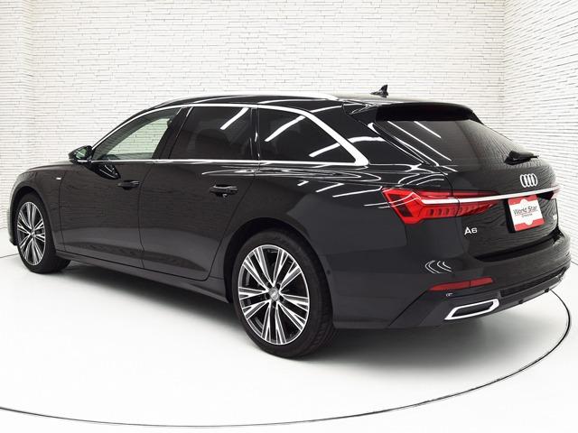 Ａ６アバント ５５ＴＦＳＩクワトロ　デビューパッケージ　リヤコンフォートＰＫＧ　ＨＤマトリクスＬＥＤヘッドライト　パワーアシストＰＫＧ　アシスタンスＰＫＧ　黒革　前後シートＨ　サラウンドビューカメラ　２０ｉｎＡＷ　メモリー付パワーシート　ＭＭＩナビＴＶ（2枚目）