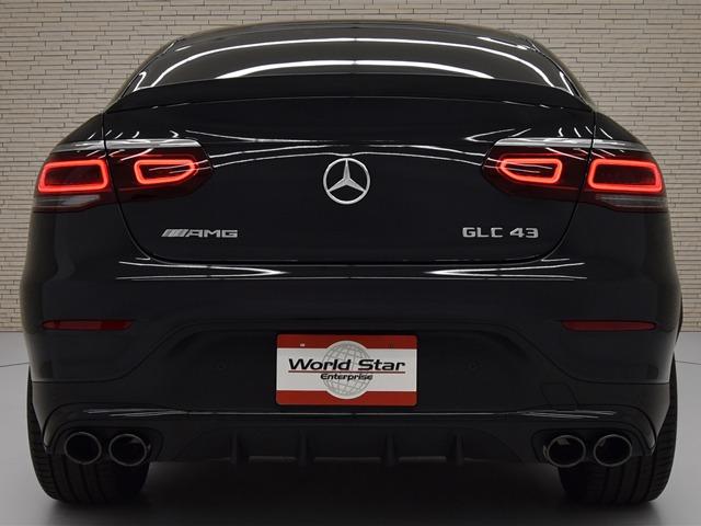 ＧＬＣ ＧＬＣ４３　４マチッククーペ　レザーＥＸＣＰ　ガラスＳＲ　黒革　Ｆベンチレーター　ヘッドアップＤ　ブルメスター　ＡＭＧ２０ｉｎＡＷ　ＡＭＧスタイリングＰＫＧ　前後シートＨ　レーダーセーフティＰＫＧ　メモリー付パワーシート　パワーテールゲート　禁煙（6枚目）