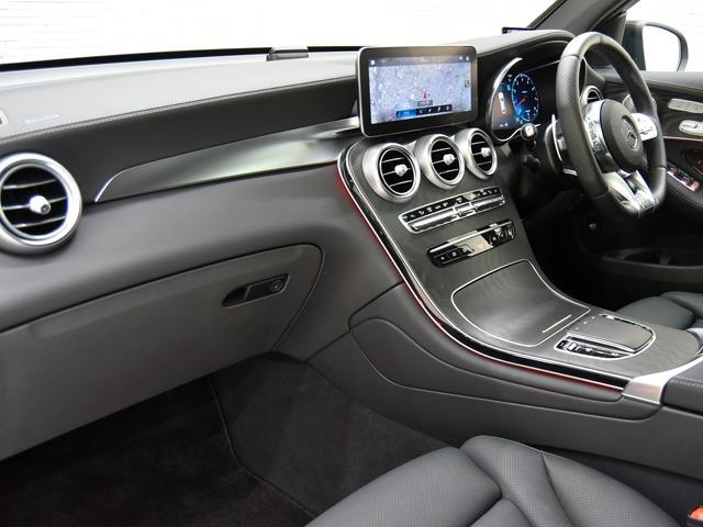 ＧＬＣ ＧＬＣ４３　４マチッククーペ　レザーＥＸＣＰ　ガラスＳＲ　黒革　Ｆベンチレーター　ヘッドアップＤ　ブルメスター　ＡＭＧ２０ｉｎＡＷ　ＡＭＧスタイリングＰＫＧ　前後シートＨ　レーダーセーフティＰＫＧ　メモリー付パワーシート　パワーテールゲート　禁煙（8枚目）