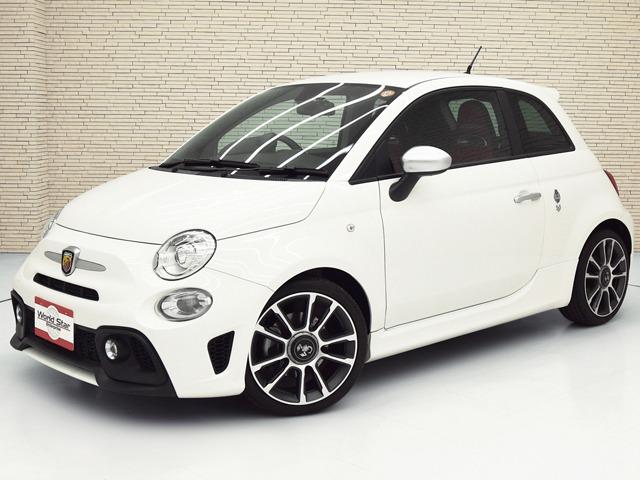 アバルト595 ツーリズモ レッドレザーシート レザーステアリング 17inAW カロッツェリアナビTV バイキセノンヘッドライト Rパークセンサー 禁煙 ドラレコ(3枚目)