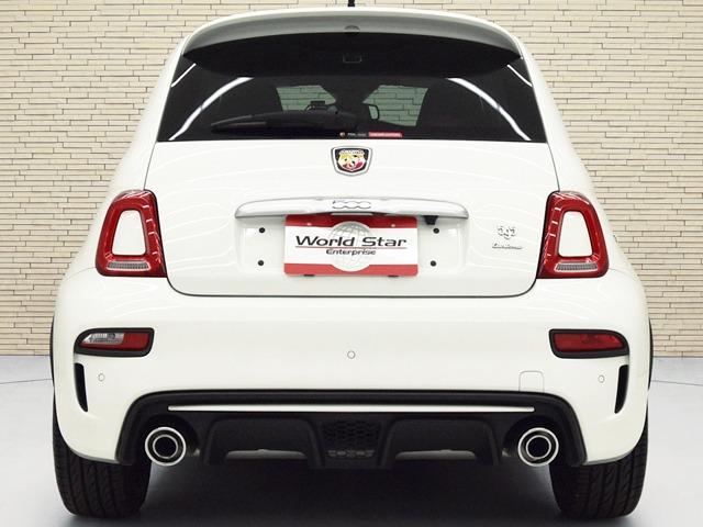 アバルト595 ツーリズモ レッドレザーシート レザーステアリング 17inAW カロッツェリアナビTV バイキセノンヘッドライト Rパークセンサー 禁煙 ドラレコ(4枚目)