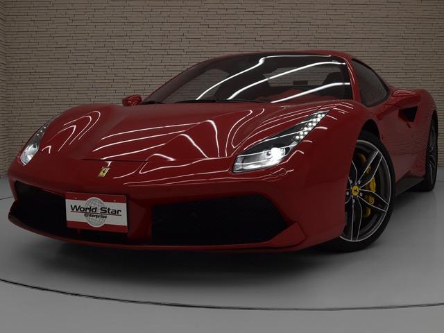 ４８８スパイダー ベースグレード　Ｆ１　ＯＰ４３７　２０ｉｎＡＷ　カーボンファイバーＬＥＤドライバーゾーン／ダッシュボードインサート／Ｒエアダクト　ロッソフェラーリレザー　サスペンションリフター　フルエレクトリックシート　シートＨ　禁煙（5枚目）