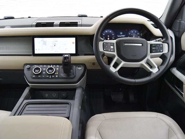 ディフェンダー ９０ＸＳエディション　Ｐ３００　限定車　ＸＳエディションエクステリアＰ　２０ｉｎＡＷ　パノラマＳＲ　ＦシートＨ／シートクーラー／メモリー機能　エイコーンレザー　インタラクティブドライバーＤ　ＡＣＣ　メリディアン　レーンキープ　禁煙（9枚目）