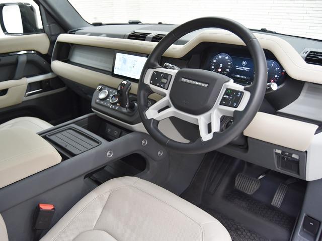 ディフェンダー ９０ＸＳエディション　Ｐ３００　限定車　ＸＳエディションエクステリアＰ　２０ｉｎＡＷ　パノラマＳＲ　ＦシートＨ／シートクーラー／メモリー機能　エイコーンレザー　インタラクティブドライバーＤ　ＡＣＣ　メリディアン　レーンキープ　禁煙（11枚目）