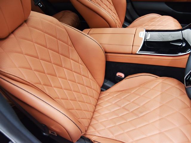 Ｓクラス Ｓ４００ｄ　４マチック　ＡＭＧライン　レザーＥＸＣＰ　ＯＰ２０４　ベーシックＰＫＧ　パノラマＳＲ　ＡＭＧ２０ｉｎＡＷ　茶革　ブルメスター　前後シートＨ　レーダーセーフティＰＫＧ　エアサス　パワートランク　３６０°カメラ　メモリー付パワーシート　ＡＣＣ（11枚目）