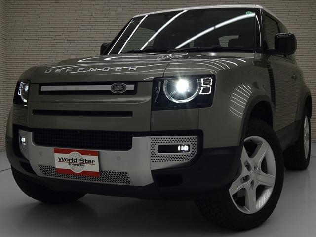 ディフェンダー ９０ＳＥ　Ｐ３００　コントラストルーフホワイト　コールドクライメートＰ　マトリクスＬＥＤヘッドライト　１２ｗａｙＦシート　クロスカービームホワイトパウダーコートブラッシュドフィニッシュ　黒革　レーンキープ／チェンジ　禁煙（5枚目）