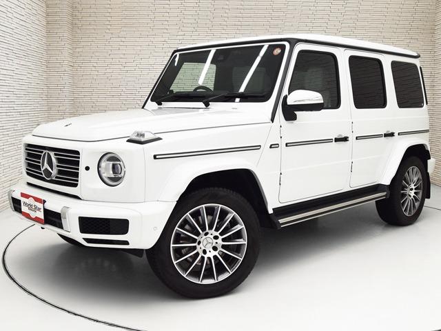 Ｇクラス Ｇ４００ｄ　ＡＭＧライン　マヌファクトゥーアプログラム　ＯＰ３２３　ラグジュアリーＰＫＧ　アダプティブダンピングシステム　ボディ同色スペアタイヤリング　白革　前後シートＨ　ガラスＳＲ　ＡＭＧ２０ｉｎＡＷ　レーダーセーフティＰＫＧ　３６０°カメラ　ＡＣＣ（3枚目）