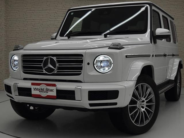 Ｇクラス Ｇ４００ｄ　ＡＭＧライン　マヌファクトゥーアプログラム　ＯＰ３２３　ラグジュアリーＰＫＧ　アダプティブダンピングシステム　ボディ同色スペアタイヤリング　白革　前後シートＨ　ガラスＳＲ　ＡＭＧ２０ｉｎＡＷ　レーダーセーフティＰＫＧ　３６０°カメラ　ＡＣＣ（5枚目）