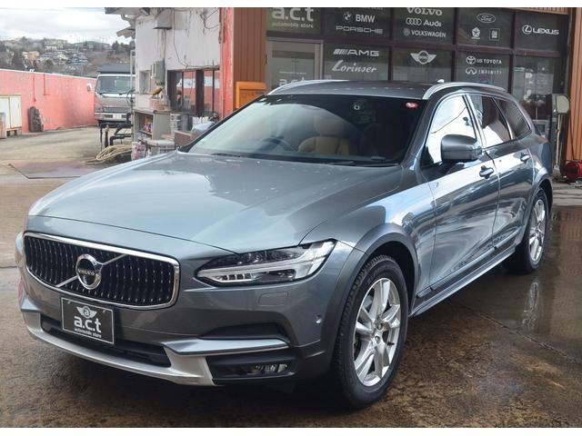 Ｖ９０ クロスカントリー　Ｄ４　ＡＷＤ　モメンタム　ワンオーナー車輌インテリセーフティブラウンレザーシートヒーター純正タッチパネルナビＴＶＥＴＣ全方位モニタードラレコ（4枚目）