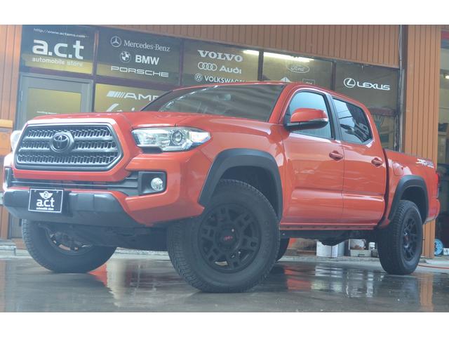 タコマ 　国内未登録実走行２０１７ｙ４ＷＤ　ＢＳＭサンルーフスマートキープッシュスタートシートヒーターＪＢＬサウンド（2枚目）