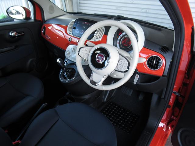 ５００ ツインエア　カルト　認定中古車保証　右ハンドルオートマ　　パドルシフト　ＬＥＤデイライト　専用シート　ユーコネクト　アンドロイドオート　アップルカープレイ　４人乗り（39枚目）