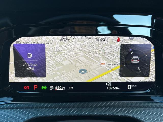 ゴルフ ｅＴＳＩ　Ｒライン　１オーナー　ＩＱライト　ＡＣＣ　トラベルアシスト　レーンキープアシスト　後方死角検知機能　障害物センサー　バックカメラ　アンビエントライト　スマホワイヤレスチャージ　アップコネクト　ＥＴＣ　認定保証付（21枚目）