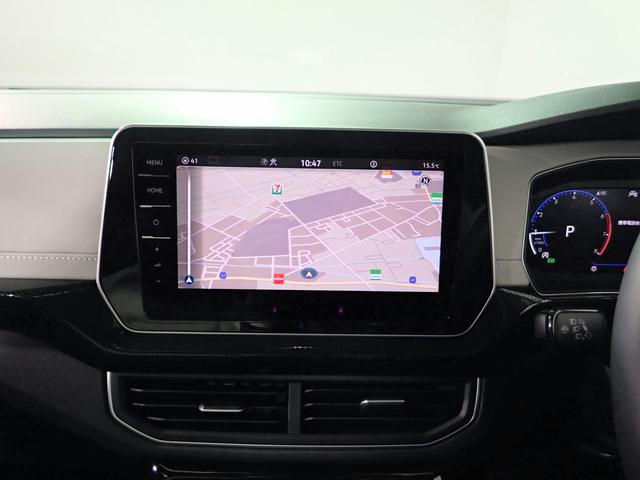 T-クロス TSI スタイル 純正メモリーナビ ブルートゥース Bカメラ ETC2.0 LEDオートライト インテリキー アダクティブクルーズ コンビシート シートヒーター ルーフレール 衝突軽減装置 ターボ 当社デモカー 禁煙車(10枚目)