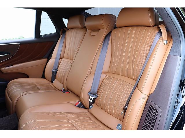 ＬＳ ＬＳ５００ｈ　エグゼクティブ　Ｌ－ＡＮＩＬＩＮＥ本革キャメル　ムーンルーフ　リアエンターテイメントシステム　マークレビンソン　デジタルインナーミラー　ベンチレーション　クロームメタリックホイール（33枚目）
